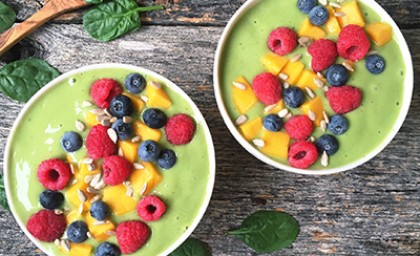 Green Smoothie Bowls