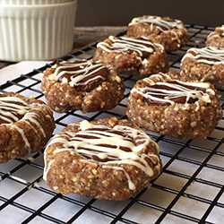 Nutella Thumbprint Cookies