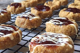 Raw Raspberry Orange Thumbprints