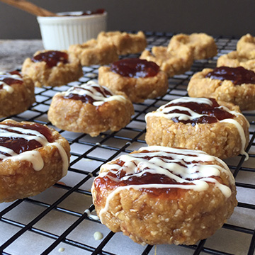 Raspberry Orange Thumbprints