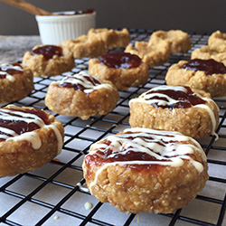 Raspberry Orange Thumbprints