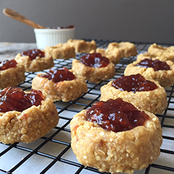 Raspberry Orange Thumbprints