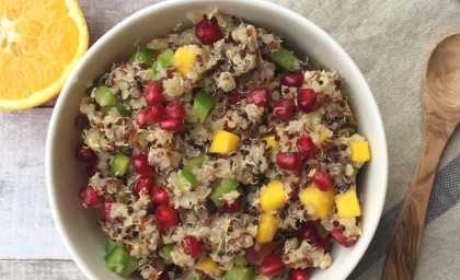 Warm Colorful Quinoa Salad