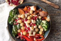 Protein Bowls with Salted Maple Tahini Sauce